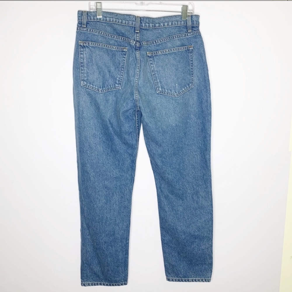 🌹♻️🇺🇲REFORMATION- Cigarette HIGH Waist JULIA JEAN Mom Straight Slim - Picture 5 of 8